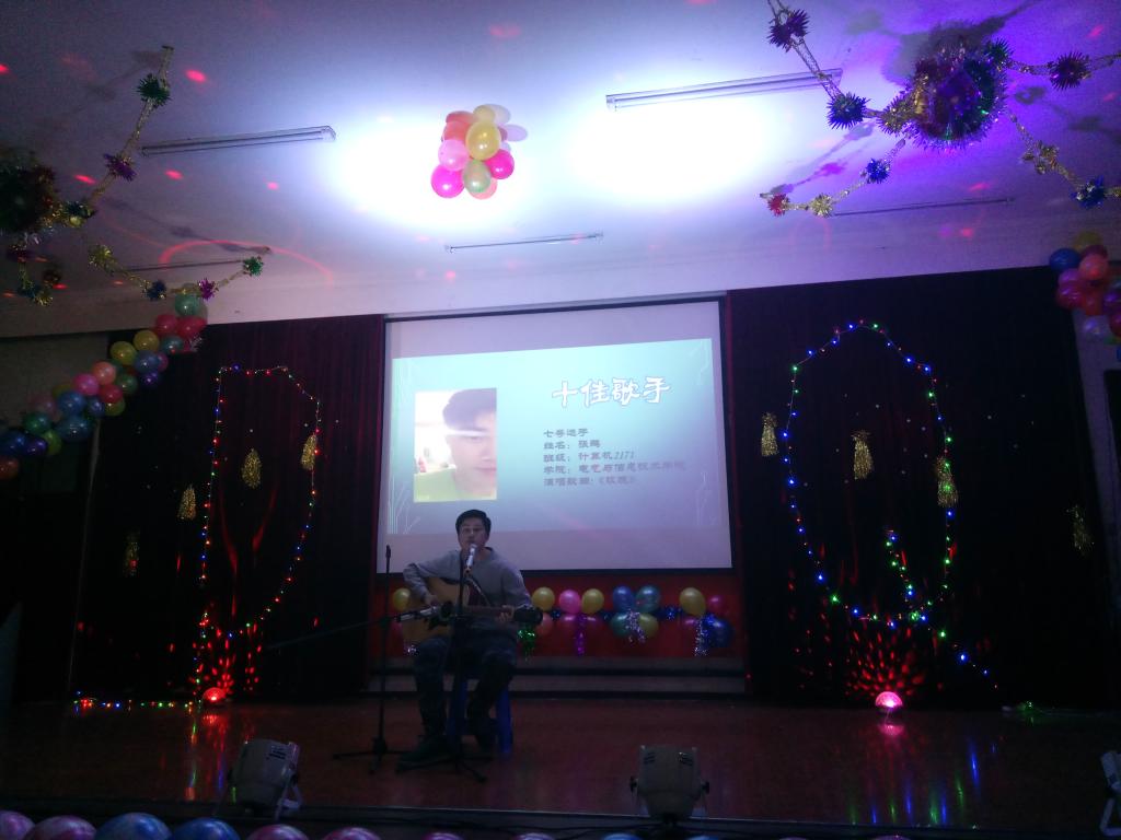 选手表演